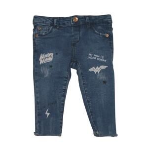 Zara Baby Girl Wonder Woman Jeans 9-12 Months